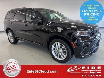 2025 DB Black Clear Clearcoat Dodge Durango GT Plus 4 Door Automatic 3.6L V6 24V VVT Engine AWD