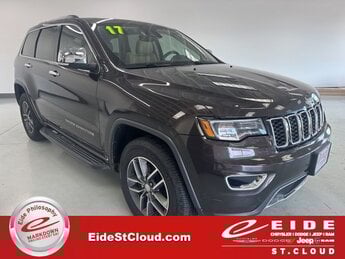 2017 Luxury Brown Pearlcoat Jeep Grand Cherokee Limited 4X4 SUV 3.6L V6 24V VVT Engine Automatic
