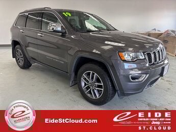 2019 Granite Crystal Metallic Clearcoat Jeep Grand Cherokee Limited 3.6L V6 24V VVT Engine 4 Door 4X4