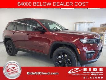2025 Velvet Red Pearlcoat Jeep Grand Cherokee Limited SUV 4 Door Automatic 4X4 3.6L V6 24V VVT Engine