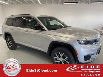2025 Silver Zynith Jeep Grand Cherokee L Limited 4X4 SUV 3.6L V6 24V VVT Engine Automatic