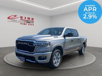 2026 Billet Silver Metallic Clearcoat Ram 1500 Big Horn 4X4 Automatic Truck