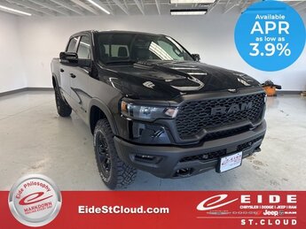 2025 Diamond Black Crystal Pearlcoat Ram 1500 Rebel 4X4 4 Door Automatic 3.0L I6 Engine