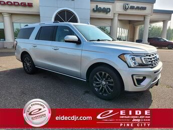 2019 Ingot Silver Ford Expedition Max Limited Automatic EcoBoost 3.5L V6 GTDi DOHC 24V Twin Turbocharged Engine 4 Door SUV 4X4