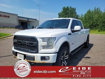 2017 Oxford White Ford F-150 Lariat Automatic Truck 3.5L V6 Engine 4 Door 4X4