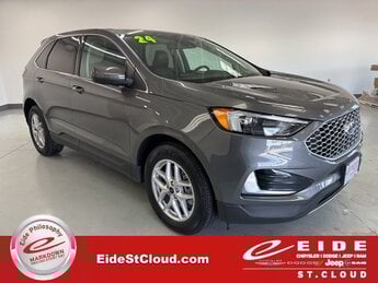 2024 Carbonized Gray Metallic Ford Edge SEL AWD SUV Automatic