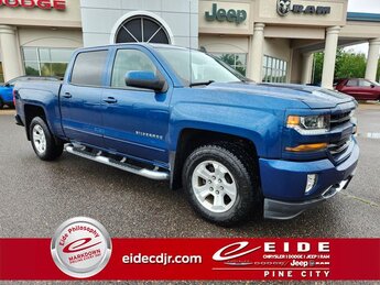 2018 Deep Ocean Blue Metallic Chevrolet Silverado 1500 LT Automatic Truck 4 Door 4X4 EcoTec3 5.3L V8 Engine