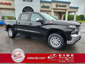 2019 Black Chevrolet Silverado 1500 LT Truck EcoTec3 5.3L V8 Engine Automatic 4X4 4 Door
