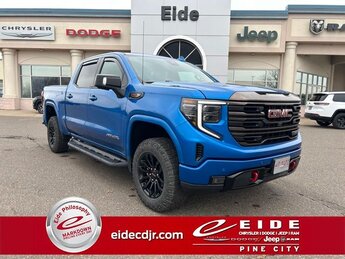 2023 Dynamic Blue Metallic GMC Sierra 1500 AT4X 4 Door EcoTec3 6.2L V8 Engine 4X4 Automatic Truck