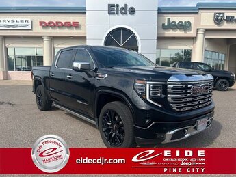 2023 Onyx Black GMC Sierra 1500 Denali Truck EcoTec3 6.2L V8 Engine 4 Door 4X4 Automatic