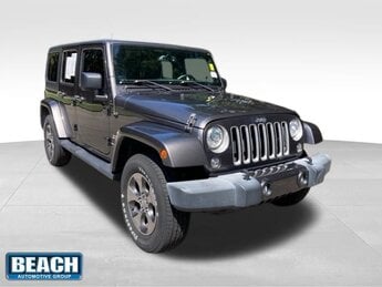 2018 Jeep Wrangler JK Sahara 3.6L V6 24V VVT Engine 4X4 SUV Automatic
