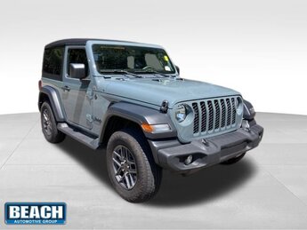 2024 Anvil Clear Coat Jeep Wrangler Sport S 2 Door SUV Automatic 2.0L I4 DOHC Engine