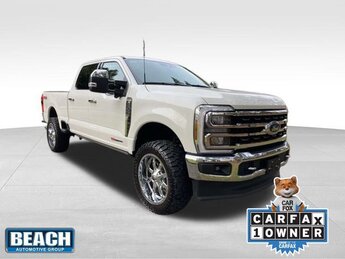 2024 Star White Metallic Tri-Coat Ford Super Duty F-250 SRW King Ranch 6.7L High Output Power Stroke V8 Diesel Engine 4 Door Automatic 4X4 Truck