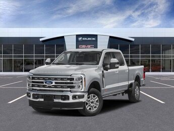 2023 Iconic Silver Metallic Ford Super Duty F-250 SRW LARIAT 4X4 Power Stroke 6.7L V8 DI 32V OHV Turbodiesel Engine Truck