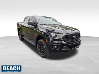 2023 Shadow Black Ford Ranger XLT 4 Door EcoBoost 2.3L I4 GTDi DOHC Turbocharged VCT Engine 4X4 Automatic Truck