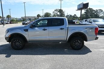 2023 Iconic Silver Metallic Ford Ranger XLT EcoBoost 2.3L I4 GTDi DOHC Turbocharged VCT Engine 4 Door 4X4