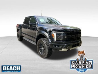 2024 Agate Black Metallic Ford F-150 Raptor 4X4 3.5L V6 EcoBoost Engine Truck Automatic