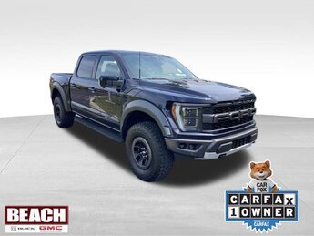 2022 Antimatter Blue Metallic Ford F-150 Raptor 4 Door Automatic Truck 3.5L V6 EcoBoost Engine