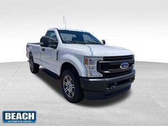 2022 Oxford White Ford Super Duty F-350 SRW XL 4X4 Power Stroke 6.7L V8 DI 32V OHV Turbodiesel Engine Truck