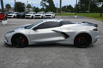 2021 Silver Flare Metallic Chevrolet Corvette 3LT Automatic 2 Door 6.2L V8 Engine Convertible