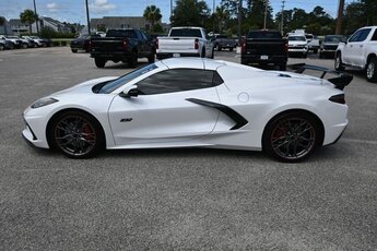 2023 White Pearl Metallic Tricoat Chevrolet Corvette 3LT RWD 2 Door Convertible 6.2L V8 Engine