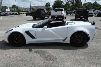 2016 Arctic White Chevrolet Corvette Z06 3LZ Automatic RWD Convertible V8 Engine
