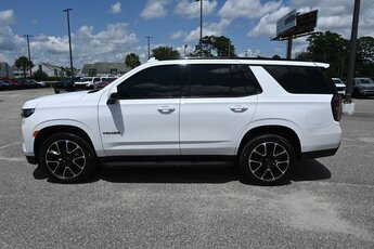 2023 Summit White Chevrolet Tahoe RST SUV EcoTec3 5.3L V8 Engine 4 Door Automatic 4X4