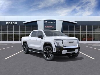 2025 Summit White GMC Sierra EV Max Range Denali Engine, none Truck 4 Door