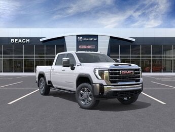 2025 White Frost Tricoat GMC Sierra 2500 HD SLT Truck 4 Door 4X4 6.6L Duramax Turbo-Diesel V8 engine Automatic