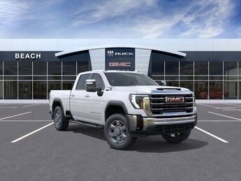 2025 White Frost Tricoat GMC Sierra 2500 HD SLT Truck 4 Door 4X4 6.6L Duramax Turbo-Diesel V8 engine Automatic