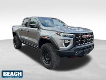 2024 Sterling Metallic GMC Canyon 4WD AT4X Truck Automatic 4 Door 2.7L I4 Turbocharged DOHC 16V LEV3-ULEV50 310hp Engine 4X4