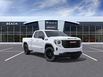 2025 Summit White GMC Sierra 1500 Elevation Automatic Truck 4X4 4 Door