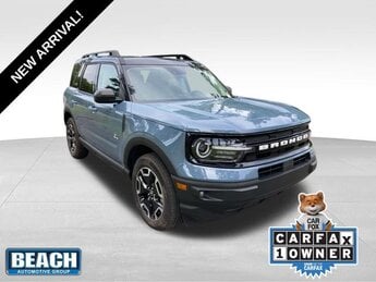 2024 Ford Bronco Sport Outer Banks 4X4 SUV 1.5L EcoBoost Engine Automatic 4 Door