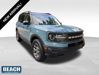 2021 Ford Bronco Sport Badlands EcoBoost 2.0L I4 GTDi DOHC Turbocharged VCT Engine 4 Door Automatic
