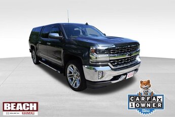 2018 Graphite Metallic Chevrolet Silverado 1500 LTZ Truck EcoTec3 5.3L V8 Engine 4X4 4 Door Automatic