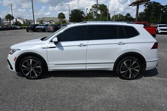 2024 Opal White Pearl Volkswagen Tiguan SEL R-Line 4 Door SUV AWD