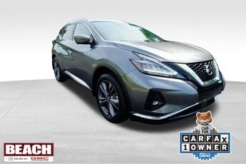 2021 Gun Metallic Nissan Murano Platinum Automatic (CVT) 4 Door SUV FWD