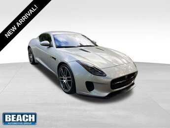 2018 Silver Jaguar F-TYPE 380HP 3.0L V6 Supercharged Engine Car Automatic 2 Door
