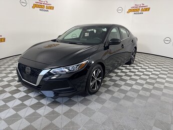 2023 Super Black Nissan Sentra SV Automatic (CVT) Car FWD 2.0L DOHC Engine