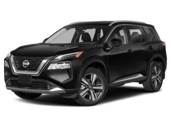 2023 Super Black Nissan Rogue Platinum FWD Automatic (CVT) SUV 4 Door 1.5L I3 Turbocharged DOHC 12V LEV3-ULEV50 201hp Engine