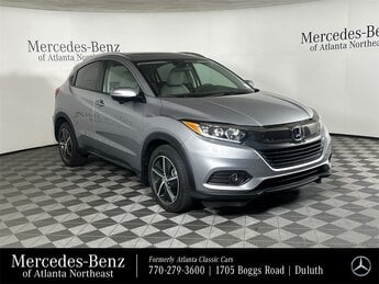 2022 Lunar Silver Metallic Honda HR-V EX FWD 1.8L I4 SOHC 16V i-VTEC Engine 4 Door SUV