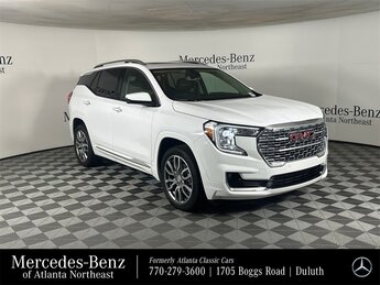 2024 Summit White GMC Terrain Denali Automatic AWD 4 Door SUV 1.5L DOHC Engine