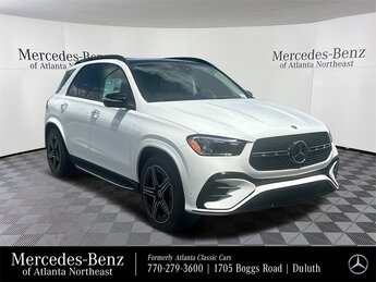 2025 Polar White Mercedes-Benz GLE GLE 350 2.0L I4 Turbocharged Engine SUV Automatic RWD