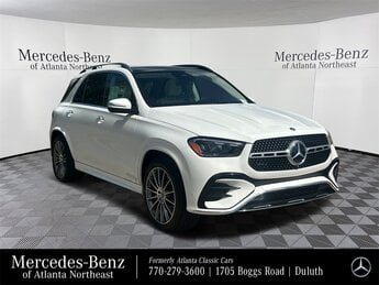 2025 Polar White Mercedes-Benz GLE GLE 350 SUV 2.0L I4 Turbocharged Engine Automatic 4 Door RWD