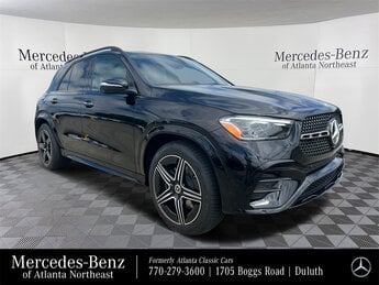 2025 Black Mercedes-Benz GLE GLE 350 SUV 4 Door 2.0L I4 Turbocharged Engine Automatic
