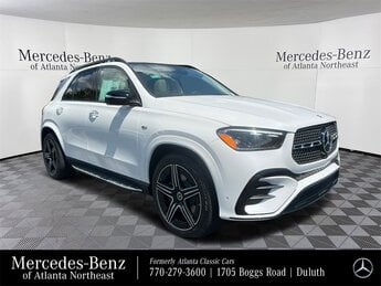 2025 Mercedes-Benz GLE GLE 450e Automatic 4 Door AWD SUV 2.0L I4 Turbocharged Engine
