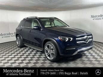 2022 Lunar Blue Metallic Mercedes-Benz GLE GLE 350 Automatic SUV 4 Door 2.0L I4 Turbocharged Engine