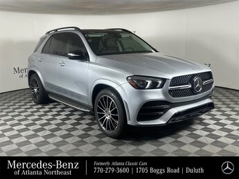 2023 Cirrus Silver Metallic Mercedes-Benz GLE GLE 350 2.0L I4 Turbocharged Engine RWD Automatic SUV 4 Door