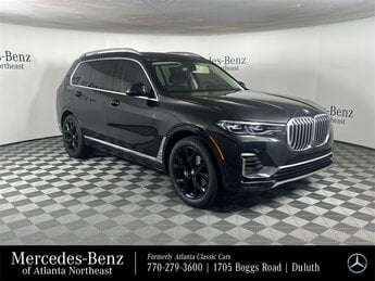 2022 Black Sapphire Metallic BMW X7 xDrive40i AWD 3.0L I6 DOHC 24V Engine Automatic