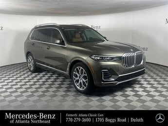 2022 Manhattan Green Metallic BMW X7 xDrive40i 4 Door SUV Automatic 3.0L I6 DOHC 24V Engine AWD